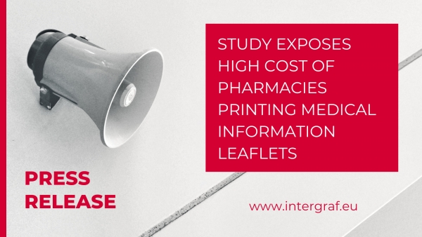 STUDY EXPOSES HIGH COST OF PHARMACIES PRINTING MEDICAL INFORMATION LEAFLETS