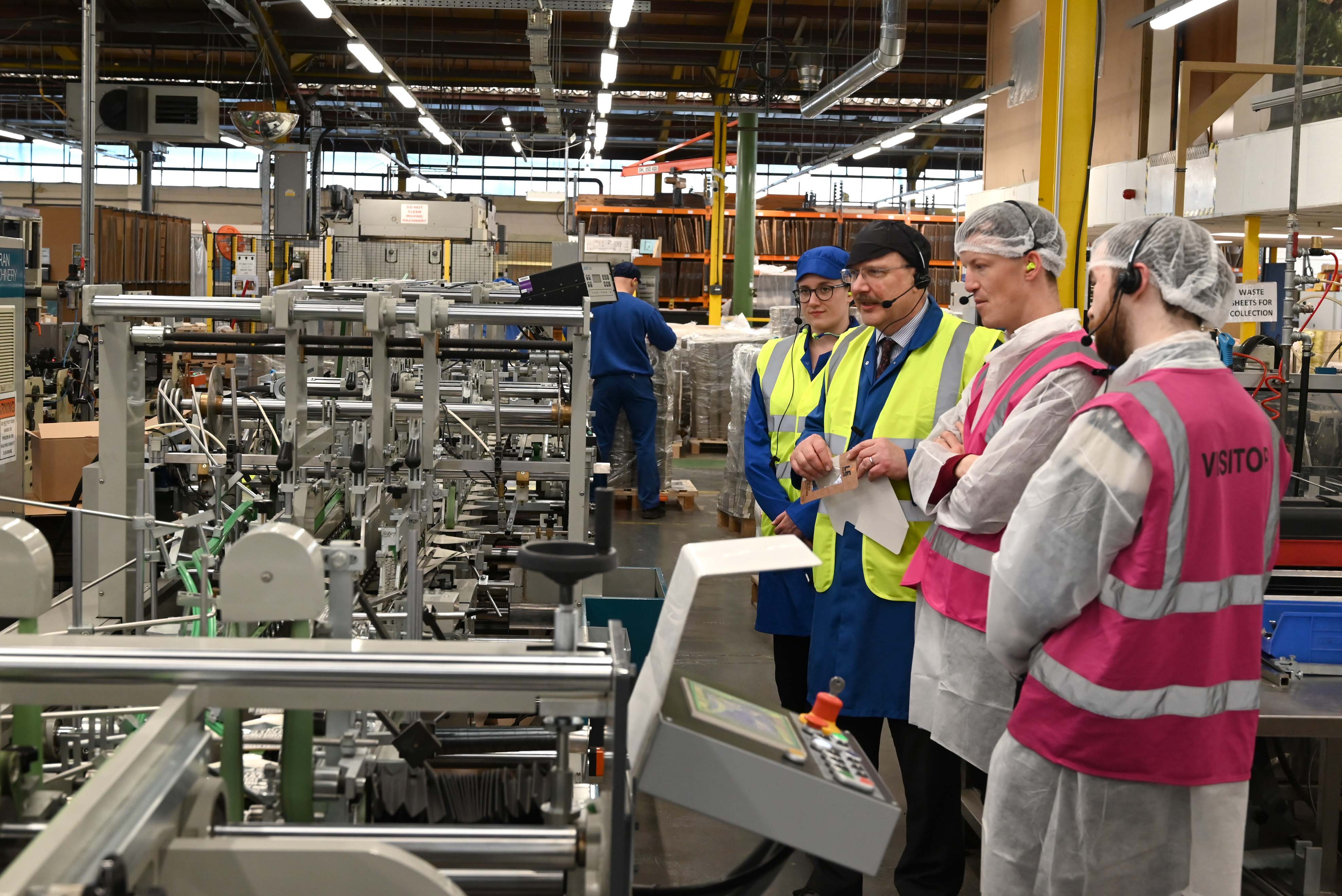 “FANTASTIC PACKAGING PLANT” – NEW MP ENJOYS VISIT TO COLPAC