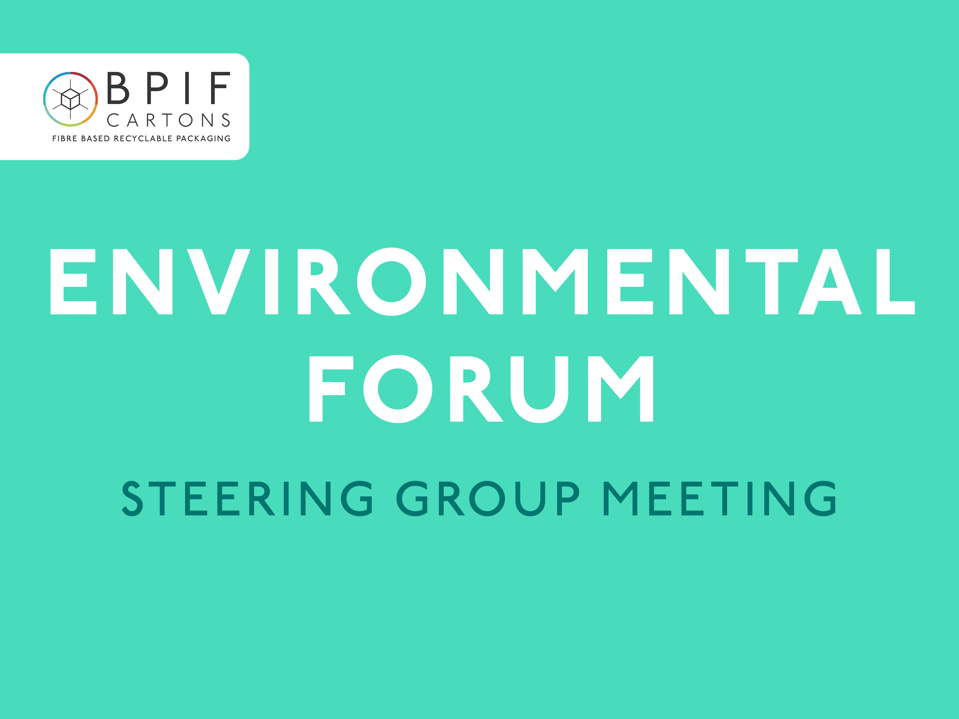 Environmental Forum Steering Group Meeting