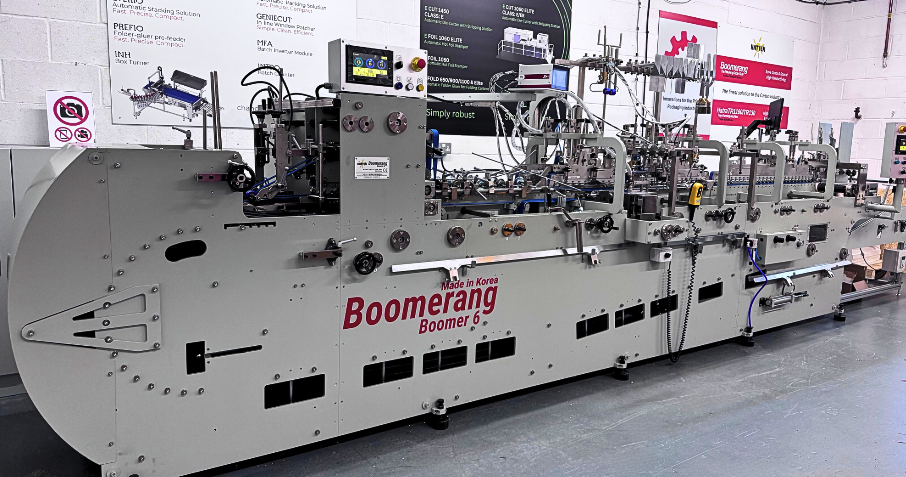 Ipack Solutions Ltd Unveils the Boomerang 6 Folder Gluer at Our New Innovation Centre!